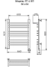 Полотенцесушитель электрический Ника Trapezium ЛТ Г2 ВП 80/60 прав хром