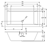 Акриловая ванна Riho Rething Cubic B107013005 белый