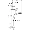 Душевая система Hansgrohe MyClub 180 Showerpipe 26739400 белый, хром