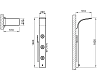 Душевая панель  VitrA System 06 A45808 хром