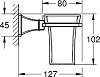 Стакан Grohe Grandera 40626IG0