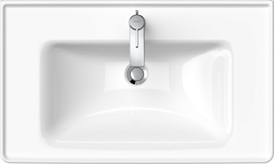 Раковина 80 см Duravit D-Neo 2367800000, белый