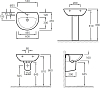 Раковина Jacob Delafon Patio E4159NG-00 60 см