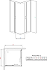 Душевой уголок Radaway Premium Plus C 80x190 стекло фабрик