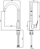 Смеситель Bien Via BE11019103 для кухонной мойки