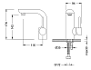 Смеситель для раковины Schein Icon 47217/8026001 хром