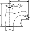 Смеситель Migliore Bomond ML.BMD-9723 Br для биде