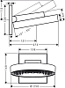 Верхний душ Hansgrohe Rainfinity 250 1jet 26226700, белый матовый