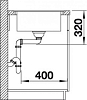 Кухонная мойка Blanco Elon XL 6 S-F 524859 кофе