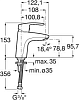 Смеситель для раковины Roca Monodin-N 5A3B98C0M