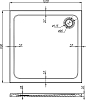 Поддон для душа Sturm Burg 120x80x3