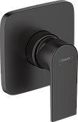 Смеситель для душа Hansgrohe Vernis Shape 71658670, матовый чёрный