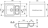 Комплект кухонная мойка Mixline ML-GM21 525167 чёрный + смеситель Paulmark Essen Es213011-GM