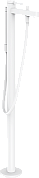 Напольный смеситель для ванны Hansgrohe Finoris 76445700, матовый белый