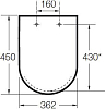 Крышка-сиденье для унитаза Roca Meridian 8012A200B Soft Close, белый