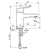 Смеситель для раковины Ideal Standard Ceraplan BD209XG черный