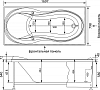 Акриловая ванна Aquanet Grenada 170х80 00205398
