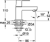 Кран Grohe Eurocube 23137000 без смешивания