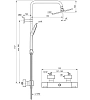 Душевая система Ideal Standard Ceratherm A7540AA хром