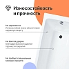 Чугунная ванна Diwo Суздаль DS0012/D0017 белый