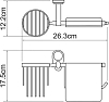 Держатель туалетной бумаги Wasserkraft Main 9259