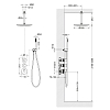 Душевая система Timo Saona SX-2399/00SM хром