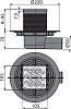 Душевой трап AlcaPlast APV102