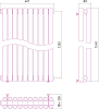 Радиатор стальной Сунержа Эстет 1200 10 секций