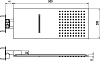 Верхний душ RGW Shower Panels SP-64