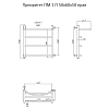 Полотенцесушитель водяной Тругор Приоритет серия 1 Приоритет1/ПМ506050Ппра хром