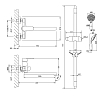 Смеситель для ванны с душем Lemark Point LM0379C хром