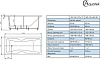 Акриловая ванна Aquatek Феникс 190x90 см FEN190-0000024, белый