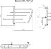 Полотенцесушитель водяной Тругор Феникс НП 7 50*50