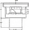 Душевой трап Berges Wasserhaus Trend 091004 15х15 Хром гляне