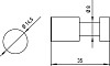 Крючок Emco Loft 0575 133 00, черный