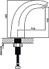 Сенсорный смеситель для раковины Gappo G517