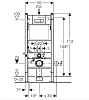 Инсталляция Geberit с унитазом Roca Meridian-N 346247000, сиденье микролифт, комплект