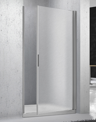 Душевая дверь в нишу 70 см BelBagno SELA-B-1-70-P-Cr, стекло рифленое punto