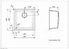 Кухонная мойка Reginox Amsterdam 44461 черный