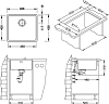 Кухонная мойка Alveus Kombino 40 1100236