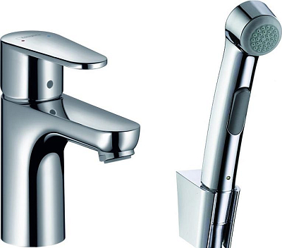Смеситель Hansgrohe Talis E2 31165000 для раковины с гигиеническим душем