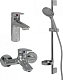 Комплект смесителей Jacob Delafon Elite E32911RU-CP, хром