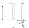 Смеситель для раковины Timo Selene 3061/00F хром