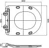 Крышка-сиденье Cezares Stylus CZR-2316-SC с микролифтом, белый