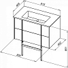 Тумба под раковину Allen Brau Reality 80 1.32005.PWM, папирус матовый