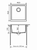 Кухонная мойка Tolero R-128 №923 (Белый) желтый