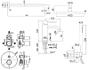 Душевая система Paffoni KIT LIG KITLIG015NO071 черный