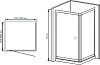 Душевой уголок RGW Passage PA-44 (970-1100)х700 стекло чистое