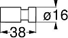 Крючок Emco System 2 3575 001 01