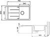 Кухонная мойка Franke Basis BFG 611 сахара